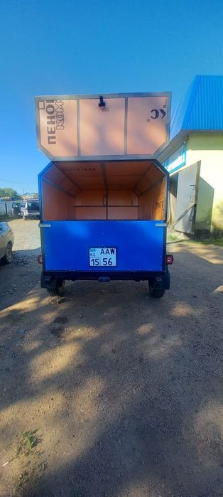 Ухоженный прицеп