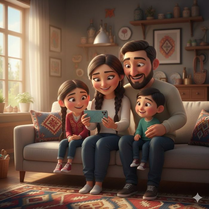 Индивидуальные мультфильмы в стиле Pixar/Disney