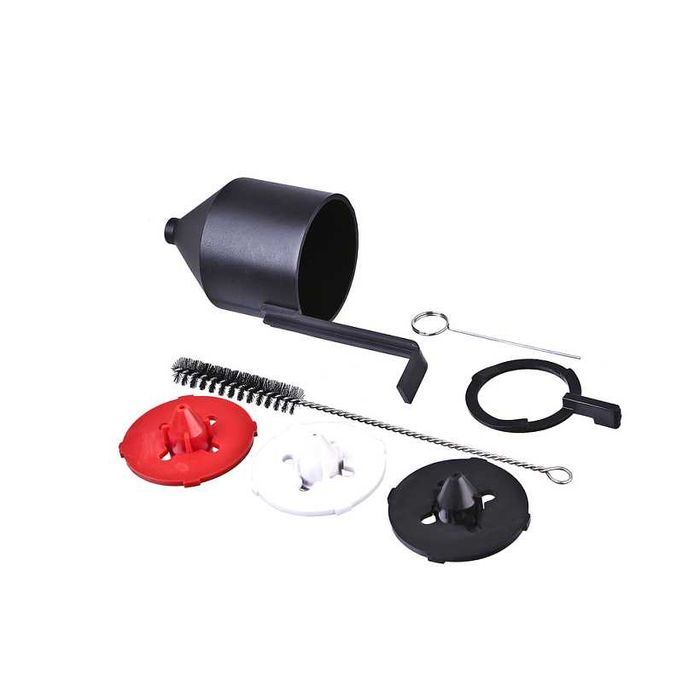 Краскопульт электрический 1 литр бачок.  Hanskonner 750Вт, 120лт.мин