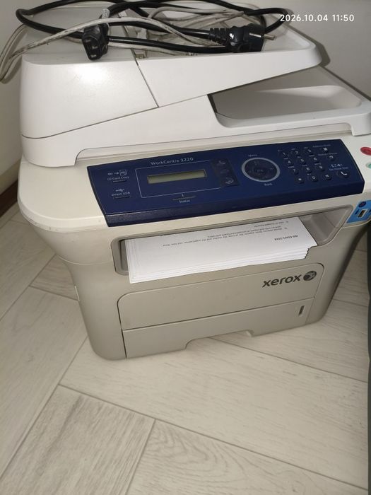 Принтер 3 в 1 МФУ Xerox ч/б