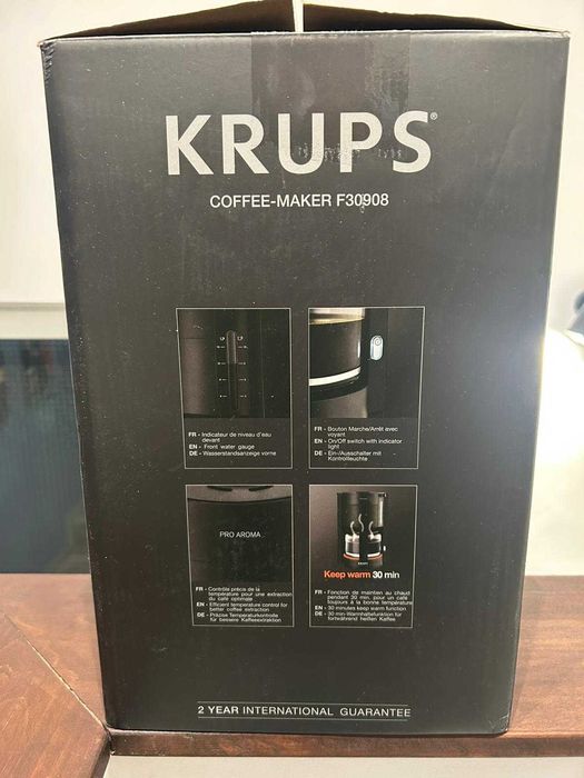 Cafetieră KRUPS F30908 – Nouă / Pro Aroma – Preț Best Deal!