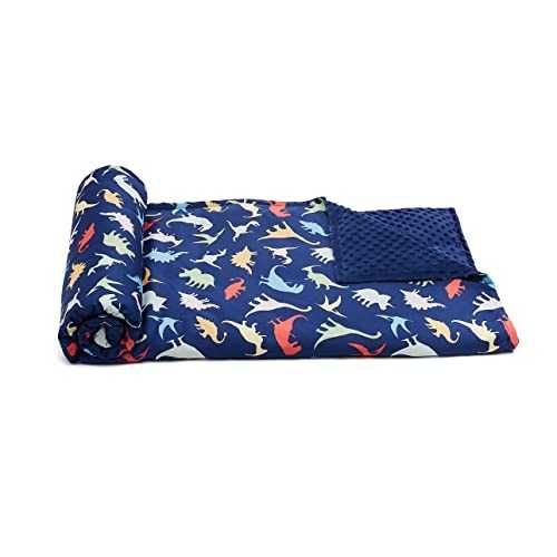 Patura ponderata din bumbac pentru copii, 4,5 kg, 102 x 152 cm