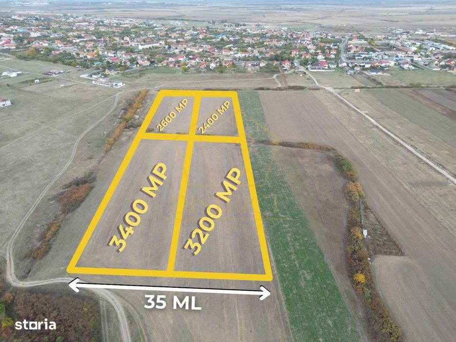 Teren arabil Intravilan 11600mp | LmP | Remetea Mare | COM 0%