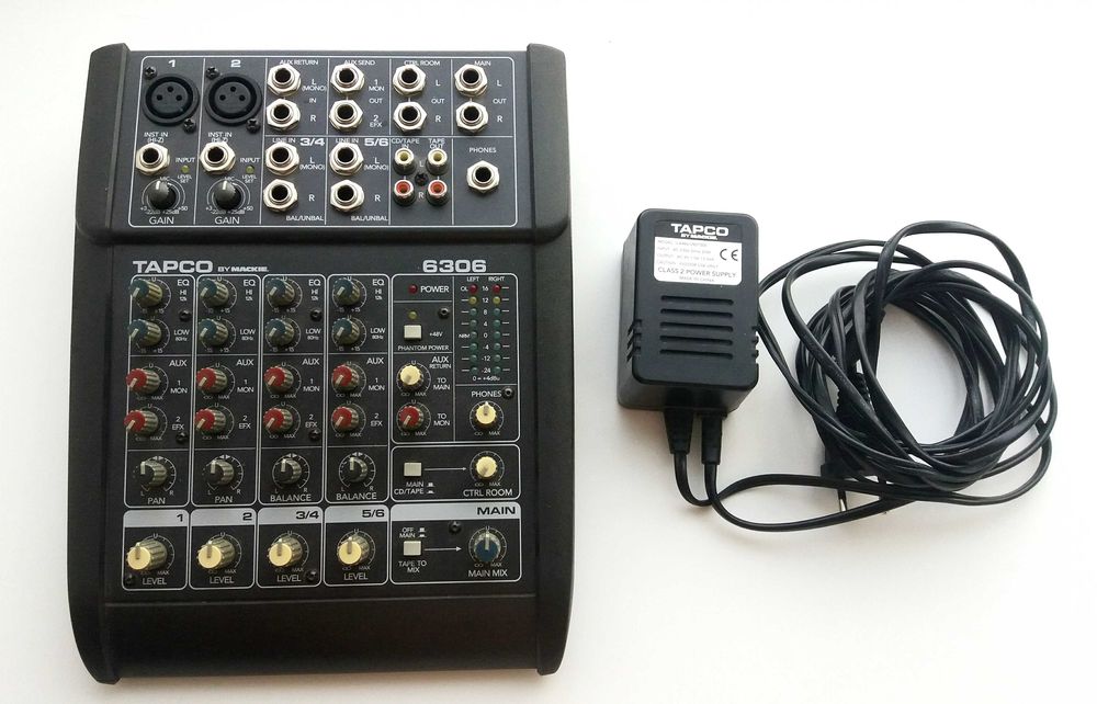 Микшерный пульт Mackie Tapco 6306