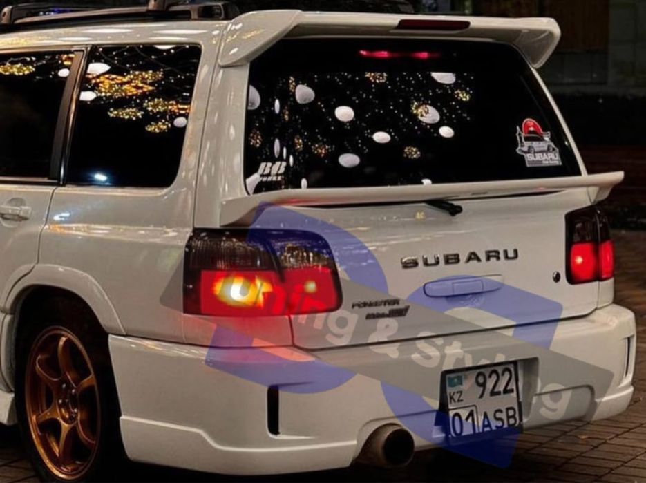Бампера STI 2M на Субару Форестер SF тюнинг