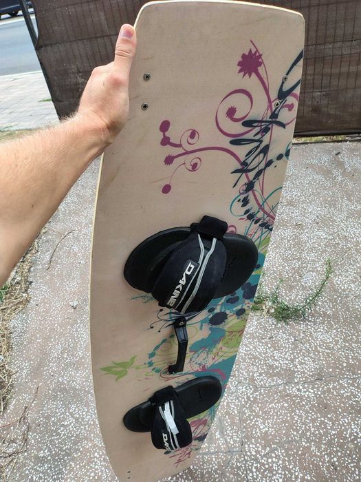 Takoon Dakine 138 x 40cm 2008, Kiteboarding, Kitesurfing, Wakeboarding, Windsurfing