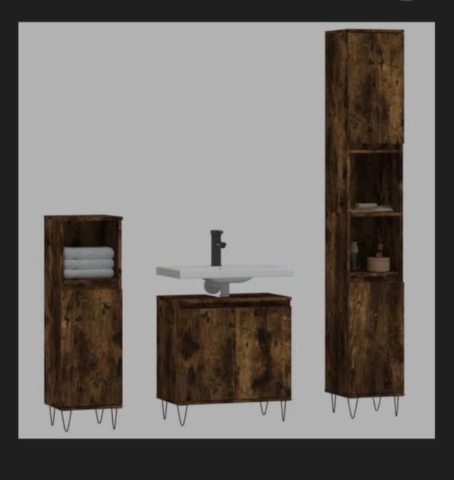 Чисто ново мебели за баня