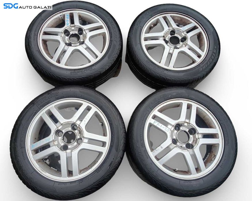 Set 4 Jante Janta Roata Roti Aluminiu R15 Ford Fiesta 5 2002 - 2008 (6JX15H2 ET 52.5) [JNT0029]