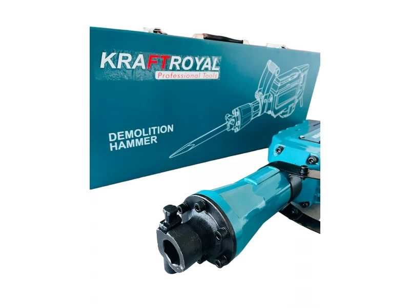 Професионален електрически къртач 2400W KraftRoyal син/жълт