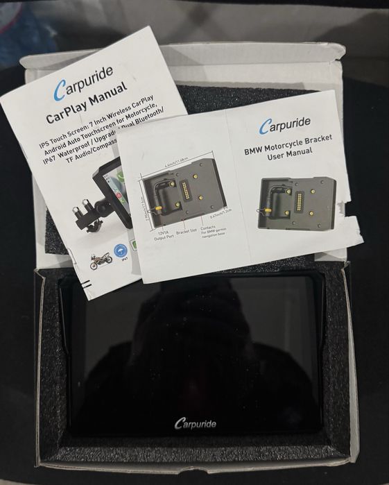 Carpuride 702 B PRO carplay за мотоциклет
