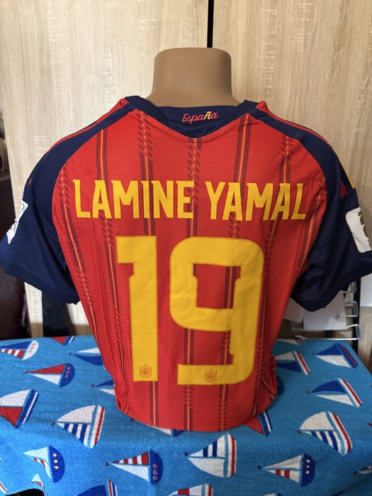 Tricou fotbal Spania Lamine Yamal