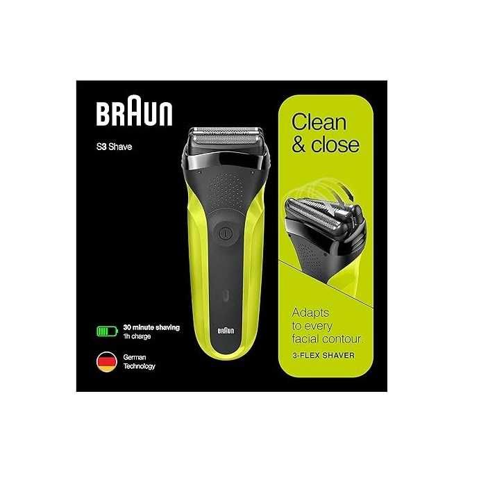 Ел. машинка за бръснене Braun Series 3 300S Clean & Close Водоустойчива