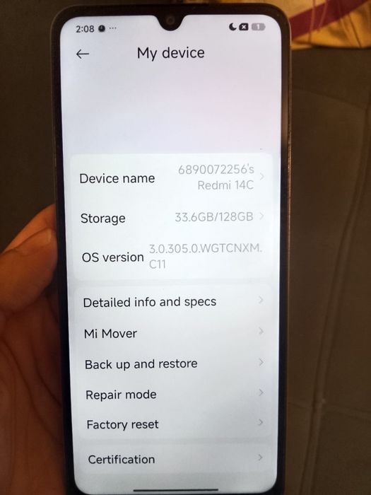 Redmi 14c 128gb в илеале