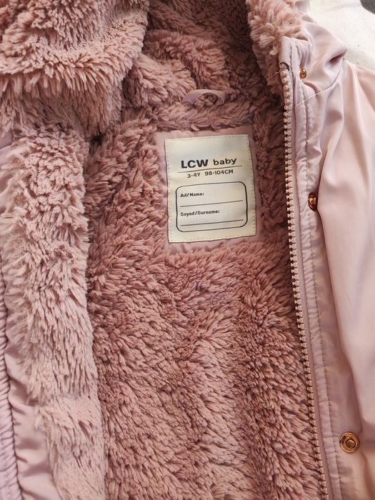 Яке LC Waikiki, цвят розов ,р-р 98-104