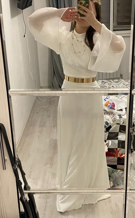 Платье на никх/свадьбу белое