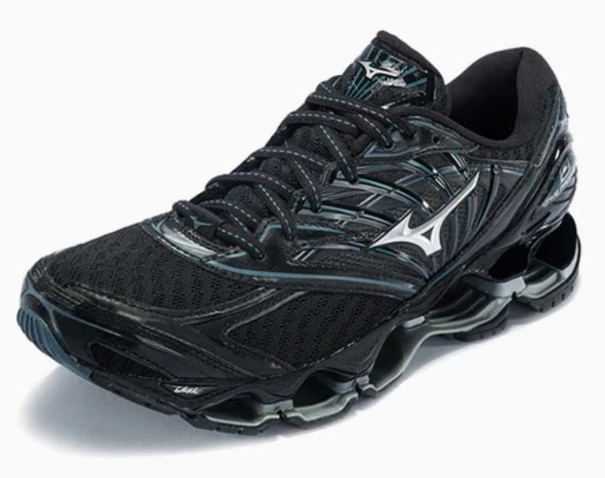 Mizuno Wave Prophecy 8 "Negru Argintiu" - pantofi alergare