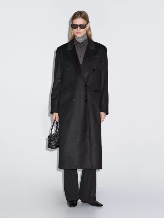 Пальто massimo dutti шерсть