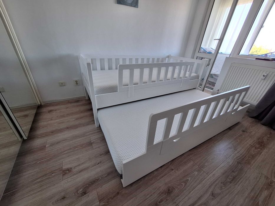 TRANSPORT GRATUIT.Pat extensibil din lemn masiv.Cod 122