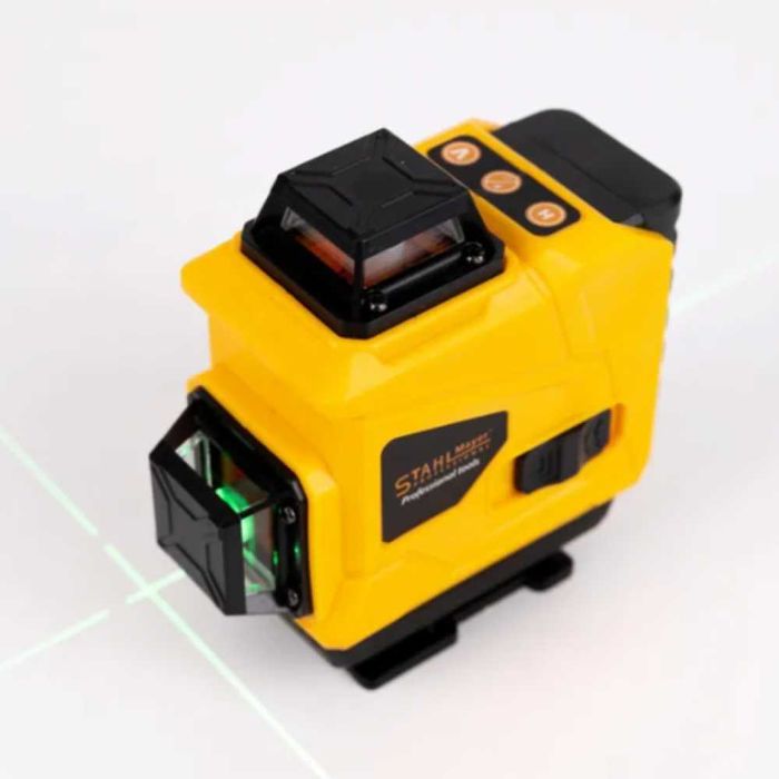 4D лазерен нивелир с 16 линии четири точков със зелен лазер StahlMayer