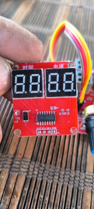 Платка за настройка и управление на траф за точково заваряне 100ампера