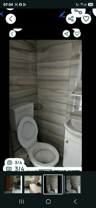 Pf închiriez camera cămin 12mp Bulgaria wc duș în casa