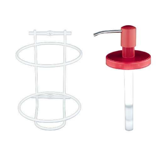 Pasta naturala de curatat maini + dozator suport perete Fertan Star 3l