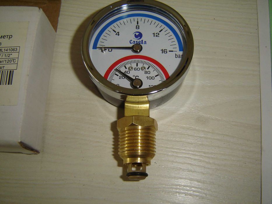 термометр, манометр, термоманометр