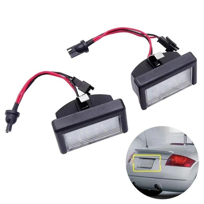 Плафони LED №5065-8 за регистрационен номер Mercedes Benz ML W164 X