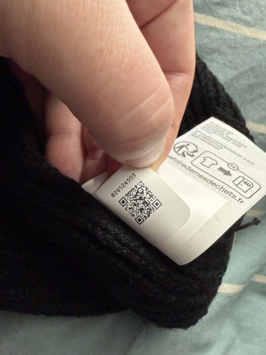 The North Face TNF Logo Box Pom caciula cu ciucure culoare negru noua