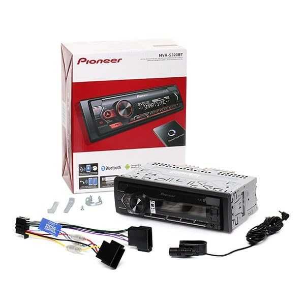 Автомобилно радио Pioneer MVH-S320BT 1-DIN Bluetooth USB