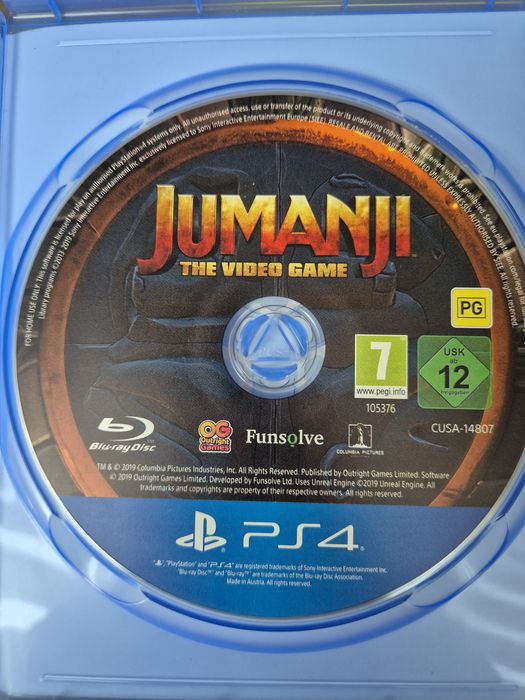 Jumanji игра за PS4