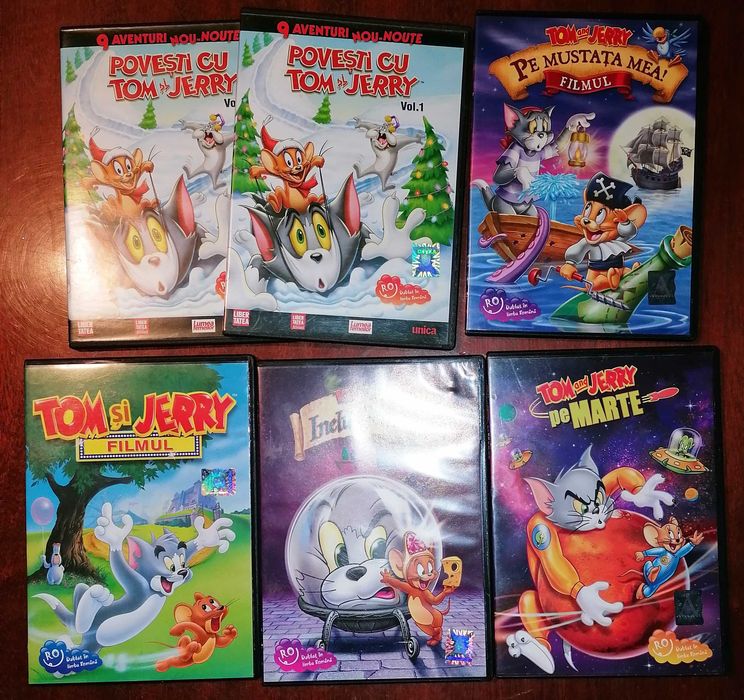 DVD FILME Desene Animate Tom si Jerry