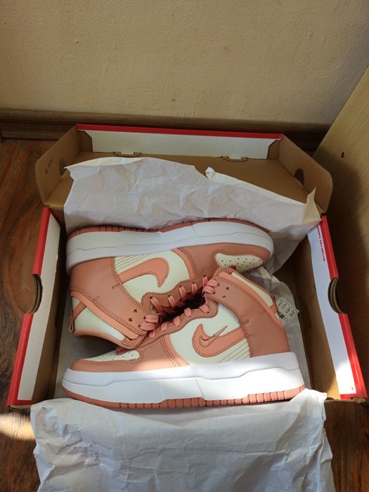 Nike Dunk Hi UP CSP "Rebel Mars Yard"/Nike Dunk High Up Sail Light Mad