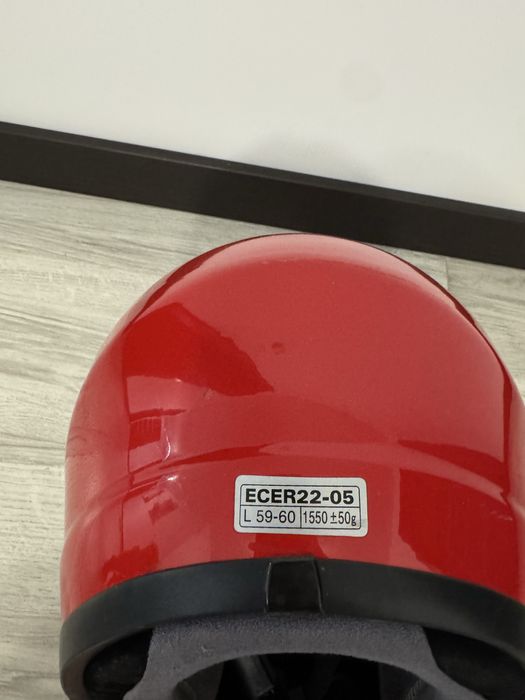 Casca moto Bemi rosie