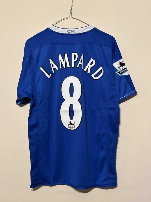 Тениска на Chelsea FC с Frank Lampard и баджове на Висша Лига -  НОВА!