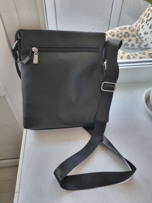 Кожанная сумка барсетка