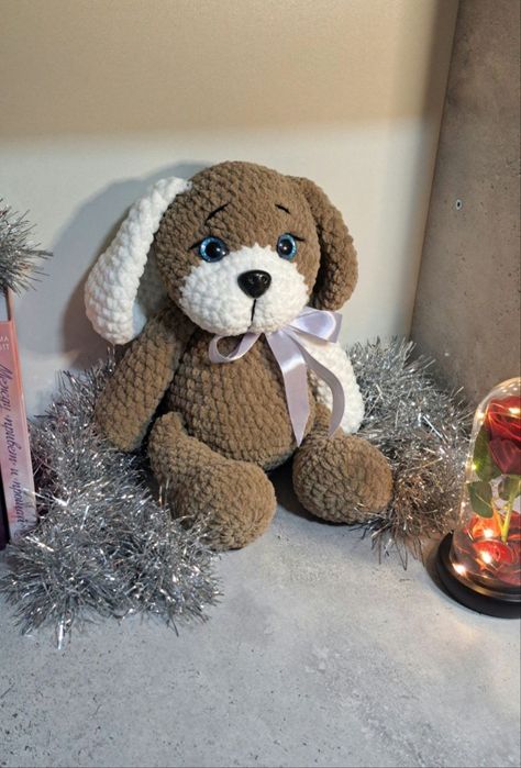 прекрасный мягкий пёсик Саня в подарок родным и друзьям