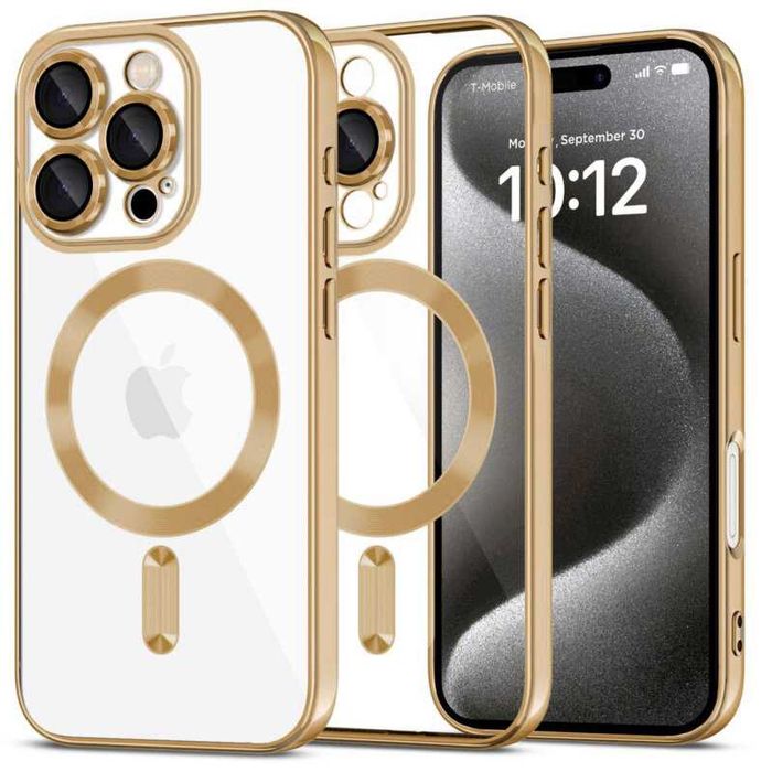 Husa iPhone 16 Pro, 16, 16 Pro Max, 16Plus MagSafe Transparenta