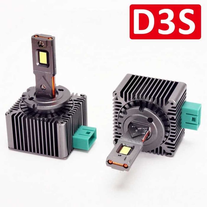 Комплект  LED крушки D1S  D3S   +800 %