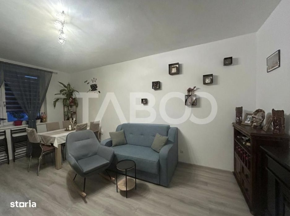 Apartament 3 camere utilat si mobilat cu balcon si parcare in Selimbar