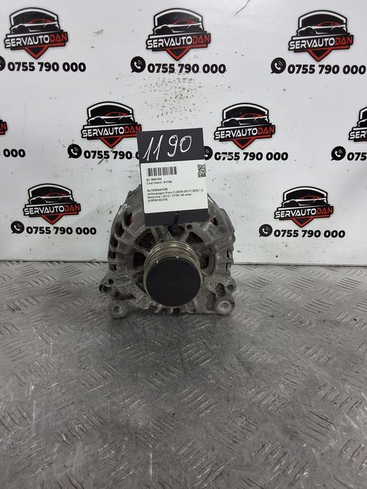 Alternator Volkswagen Polo 5 (2009-2017) [6R] 1.2 Motorina 2012