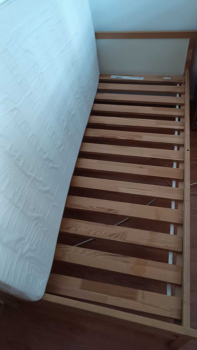 Pat copil 70x160 cm (cadru+somiera+saltea) - Ikea