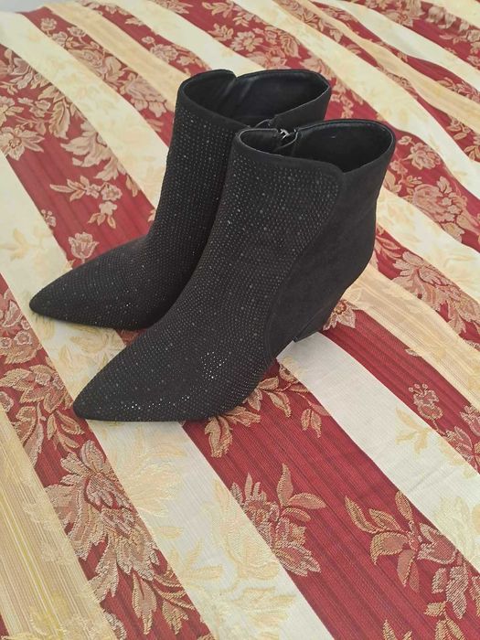 Botine negre elegante