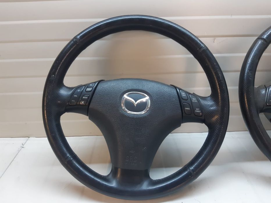 Volan piele comenzi airbag Mazda 6 200lei buc