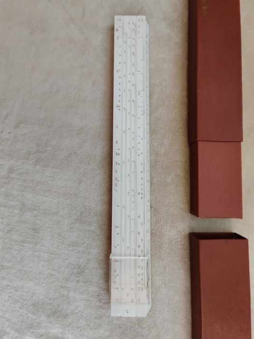 Стара сметачна линийка Meissner G.K.