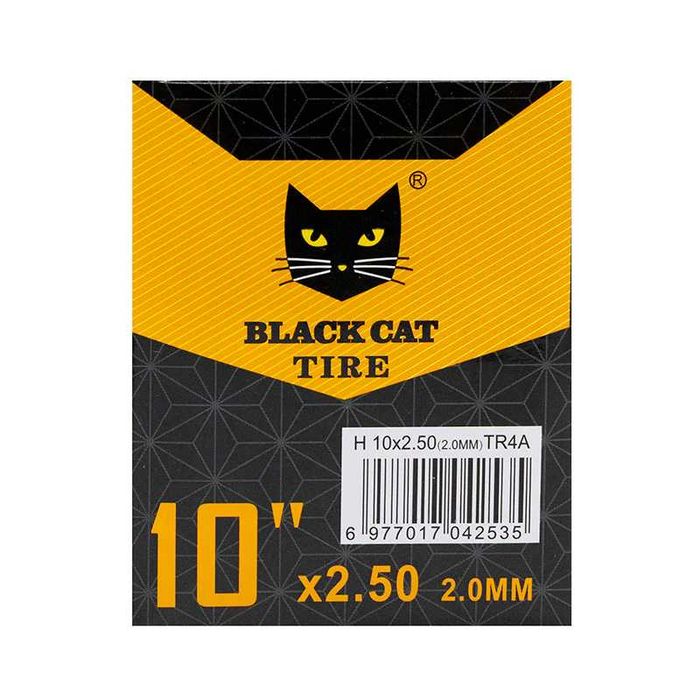 Cameră de aer pentru trotineta de 2,0 mm grosime, 10x2,5 Black Cat