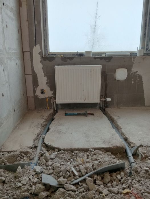 Перенос батария установка радиатора замена батария услуга сантехника