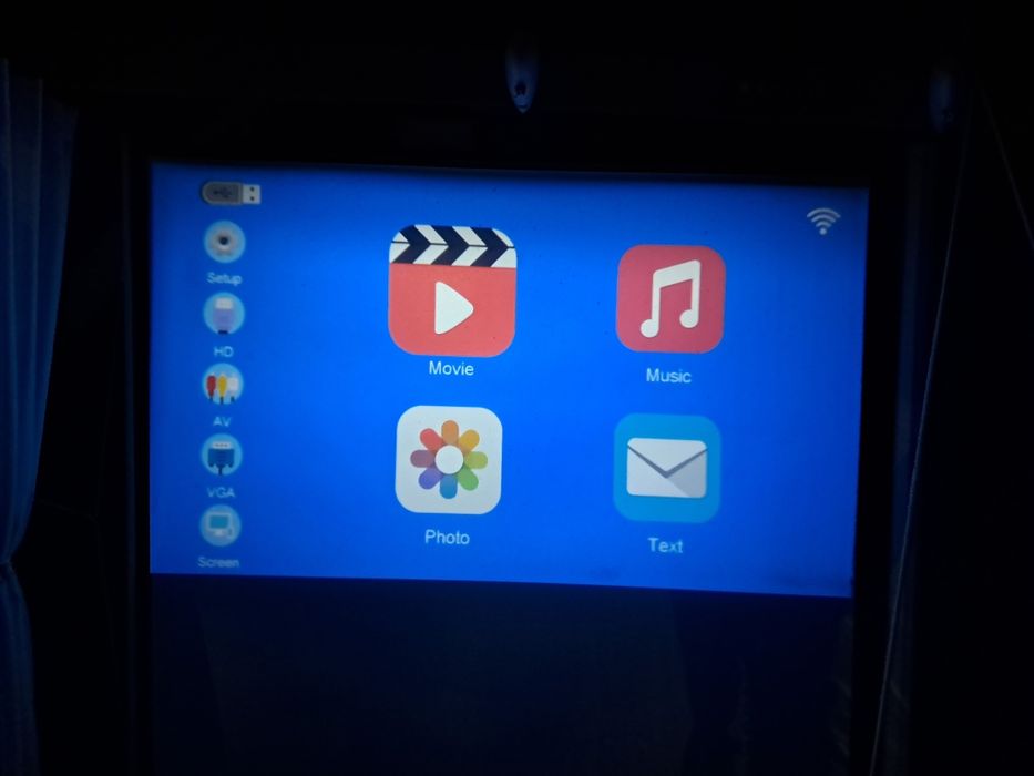 Videoproiector Led IOS -ANDROID