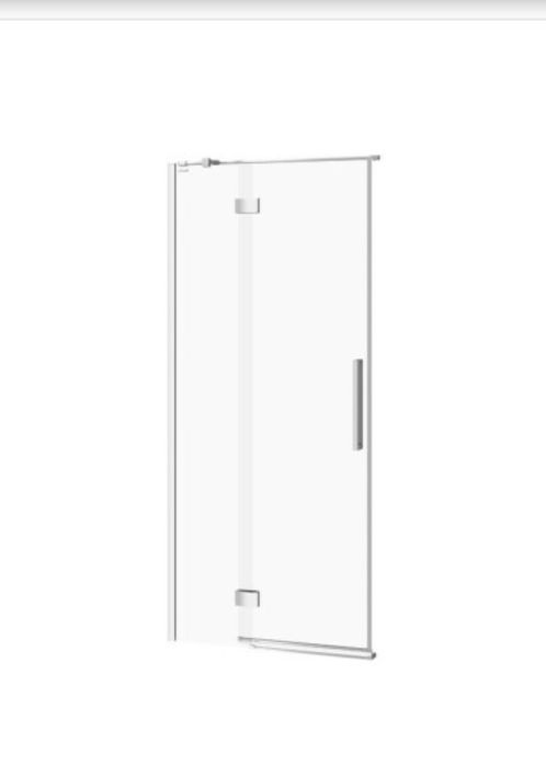 Usa dus cu balamale Cersanit Crea Dreapta, profil crom, 90x200 cm