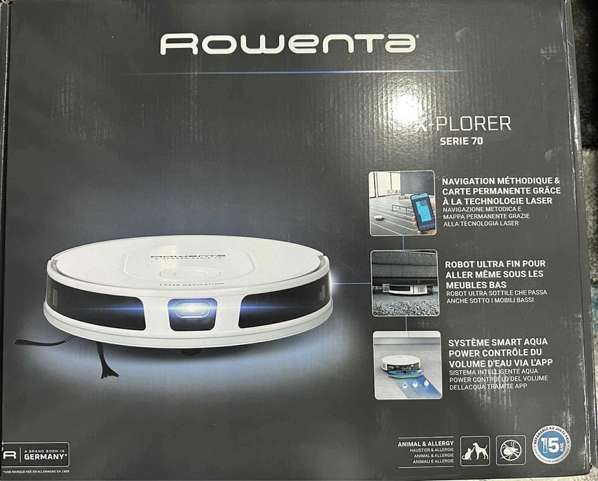 Прахосмукачка робот Rowenta  X-plorer Serie 70